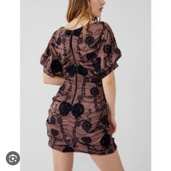 Free people Ramona ribbon dress nwt  size S - Picture 4 of 10